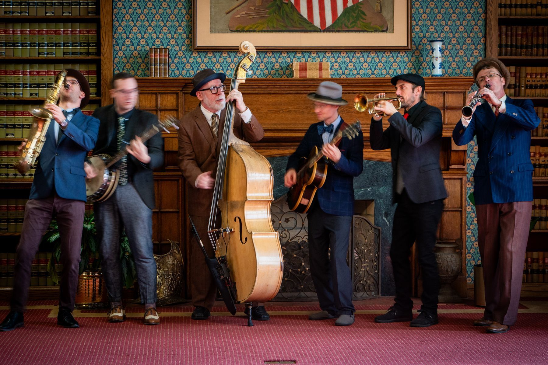 Village Hill Hop with Philadelphia Swing Band, Parlour Noir!