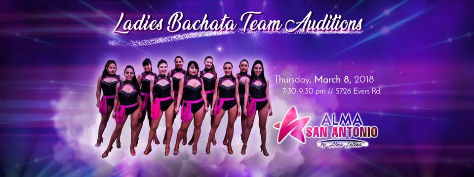 Alma SA Ladies Bachata Team Auditions