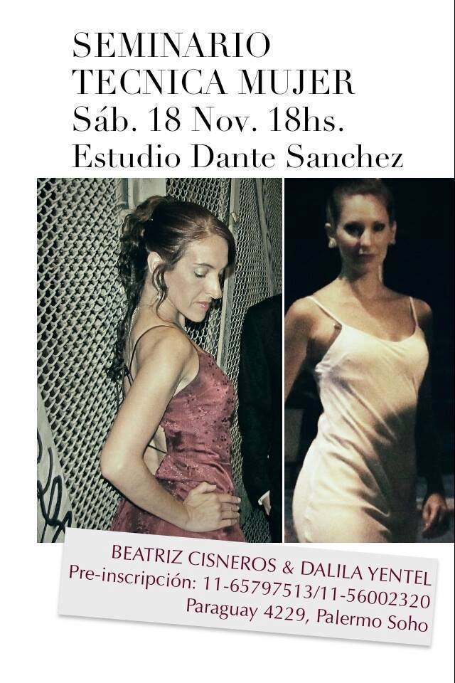 Seminario: Técnica para la Mujer - Tango