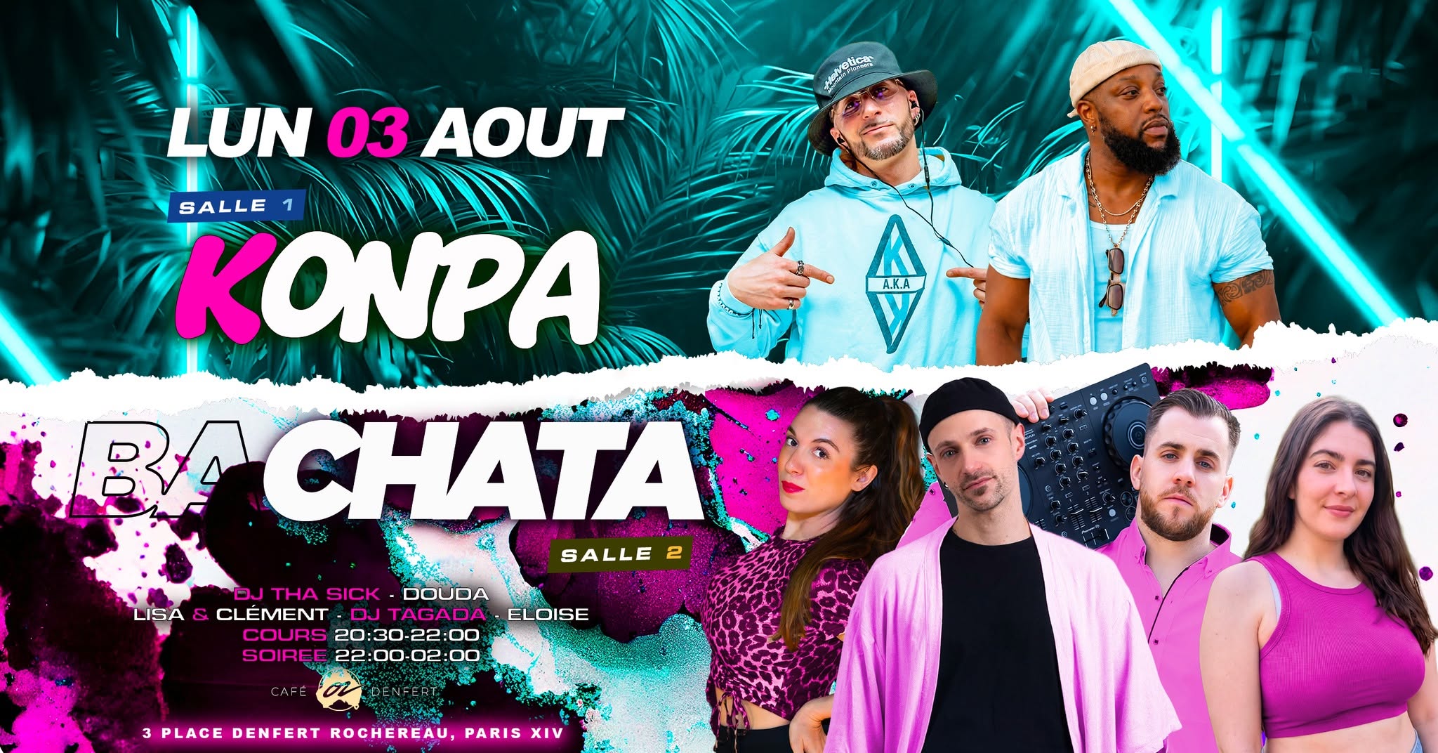 KonpaChata (Konpa & Bachata) Paris