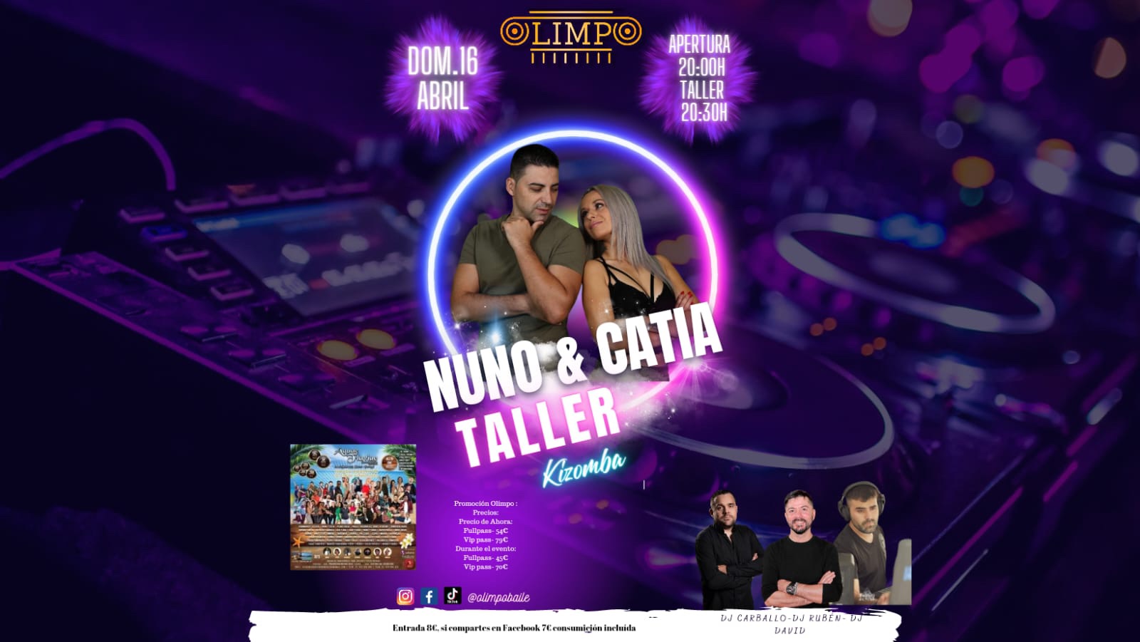 Nuno & Catia en Olimpo!