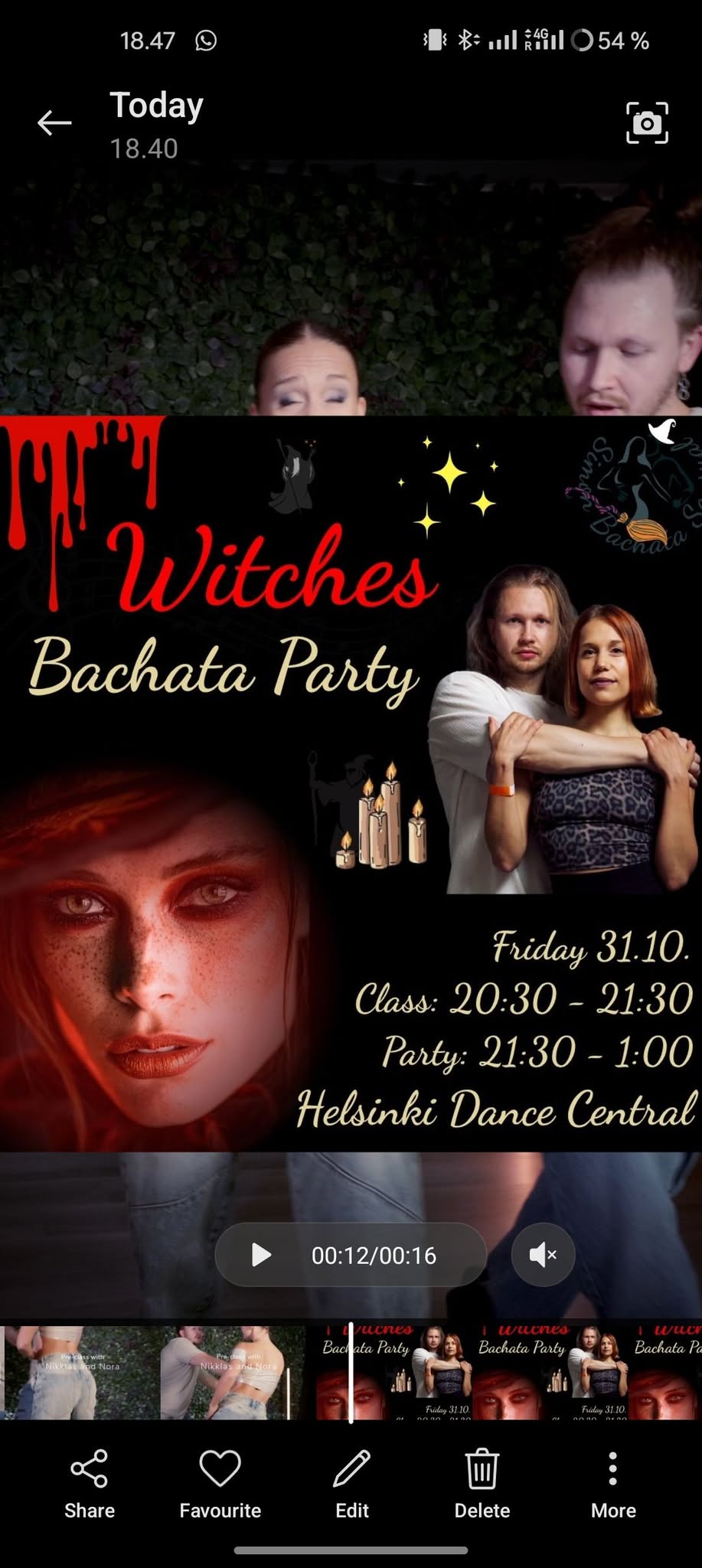 Witches Bachata Party
