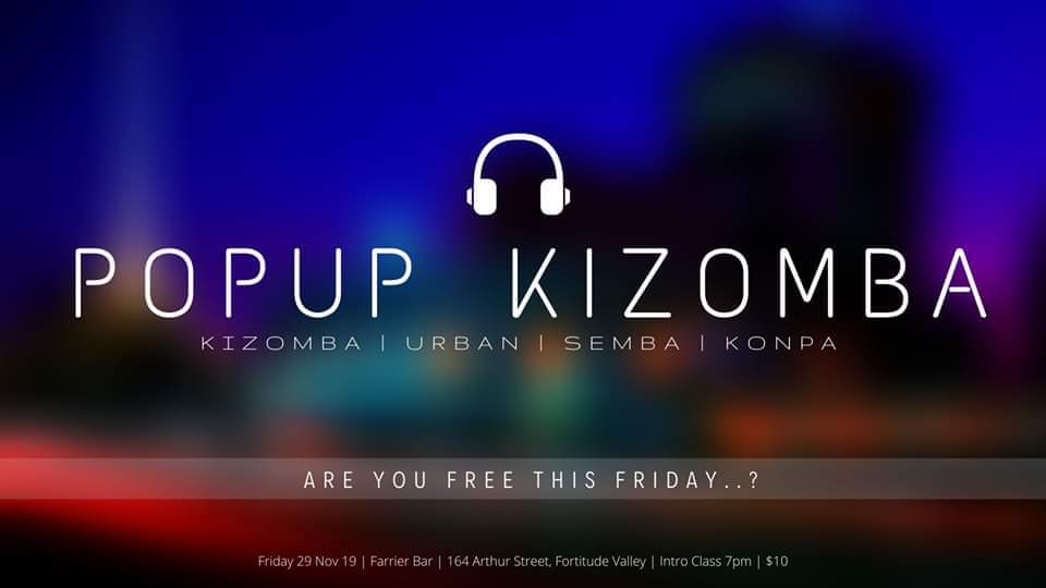 Popup Dance Social - Kizomba Urban Konpa Semba