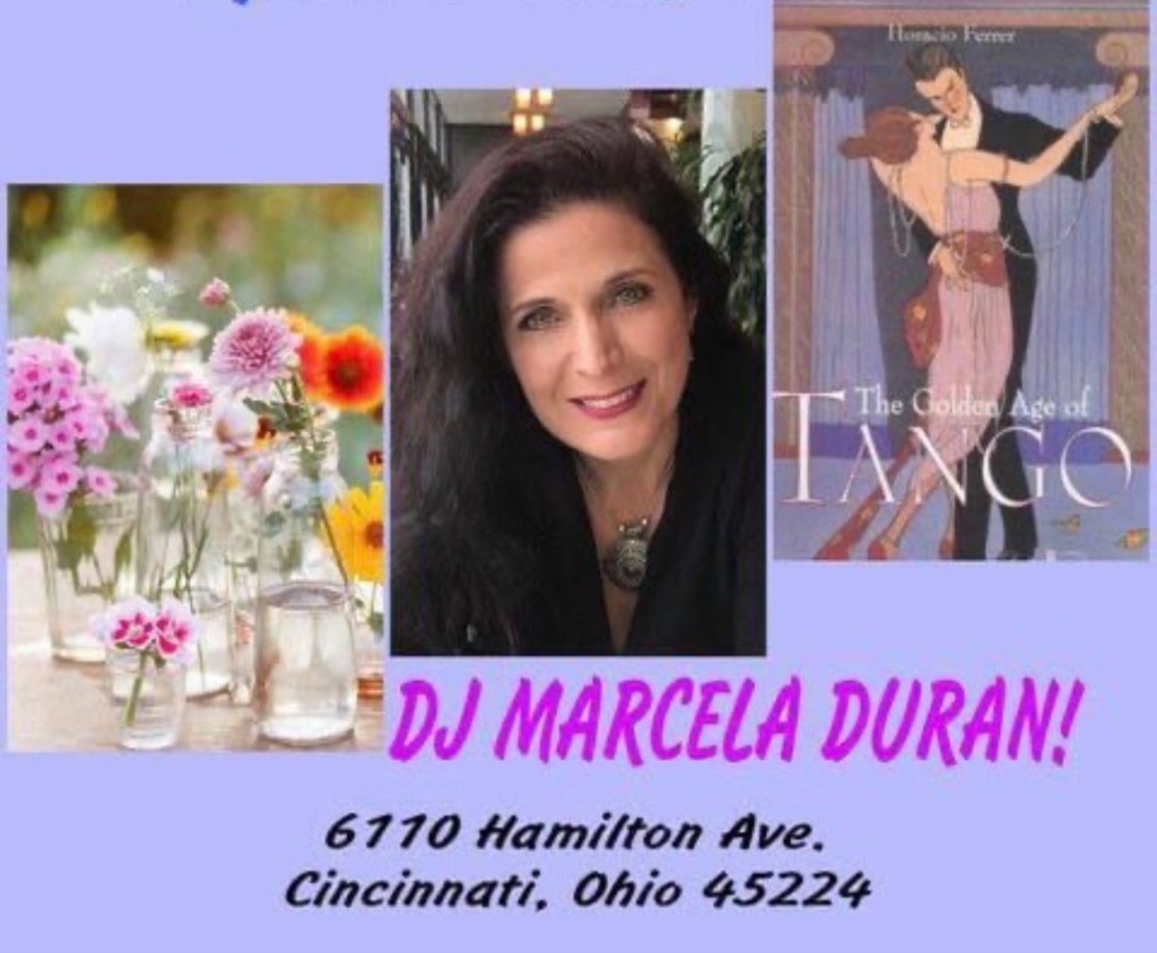 Sat. May 31 Marcela Duran in Cincinnati! Class & Milonga‼️
