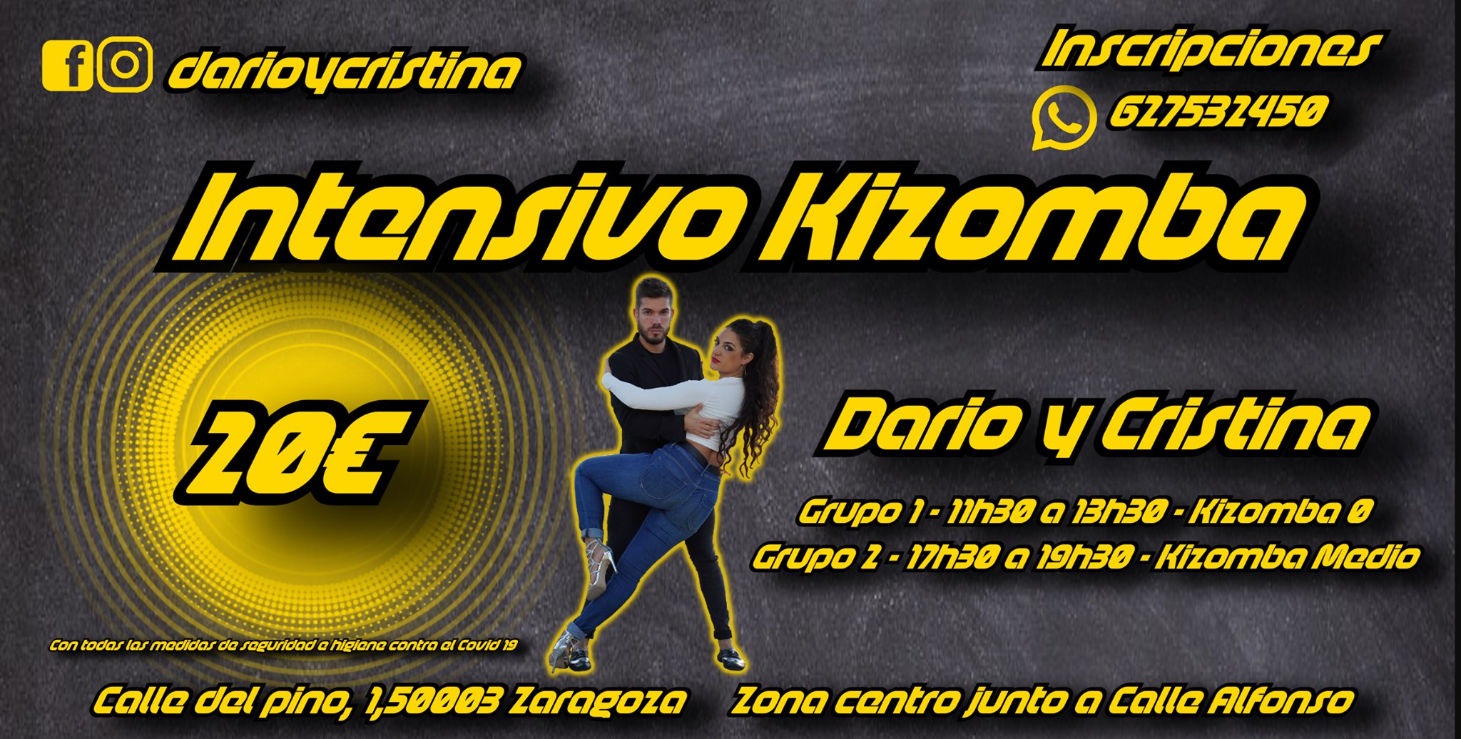 21NOV20 - Intensivo Kizomba - Dario y Cristina