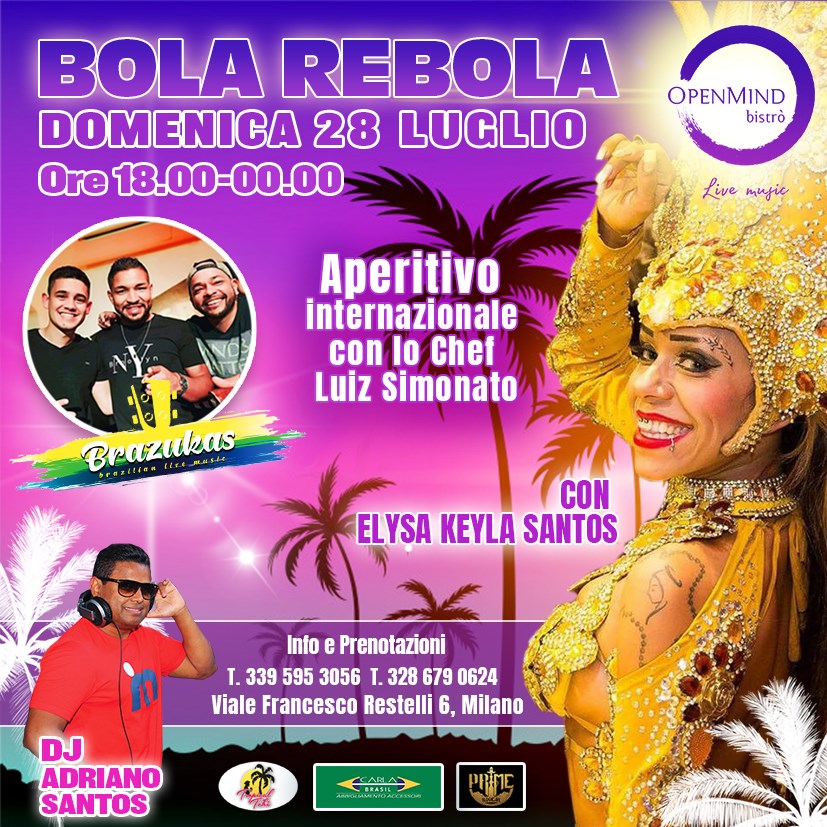 Bola Rebola serata brasiliana