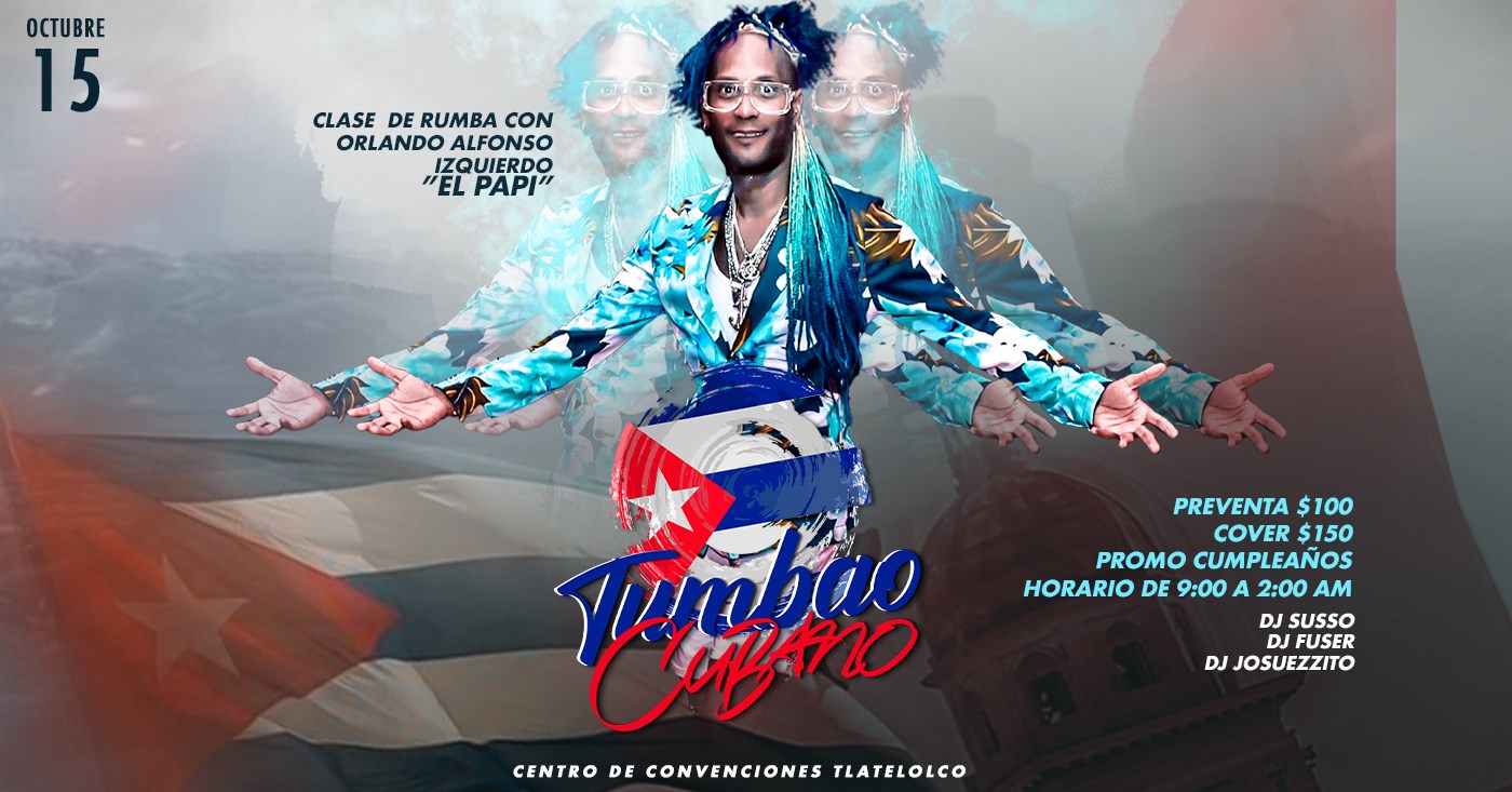 Tumbao Cubano Social - viernes 15 de octubre 9 pm