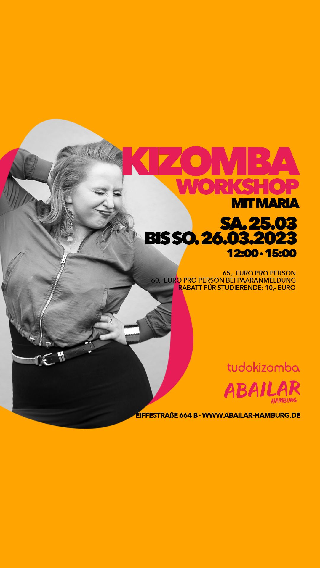 Kizomba Beginner Crashkurs - mit Maria Maluca