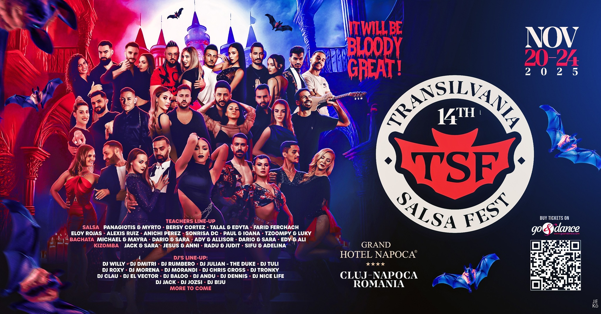☆☆☆14th Transilvania Salsa Fest, 20-24 Nov 2025, Cluj-Napoca, Romania☆☆☆
