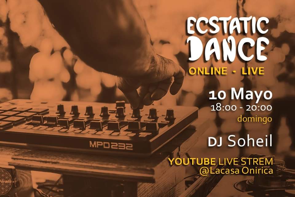 Ecstatic Dance Malaga - Youtube LIVE - 10 Mayo
