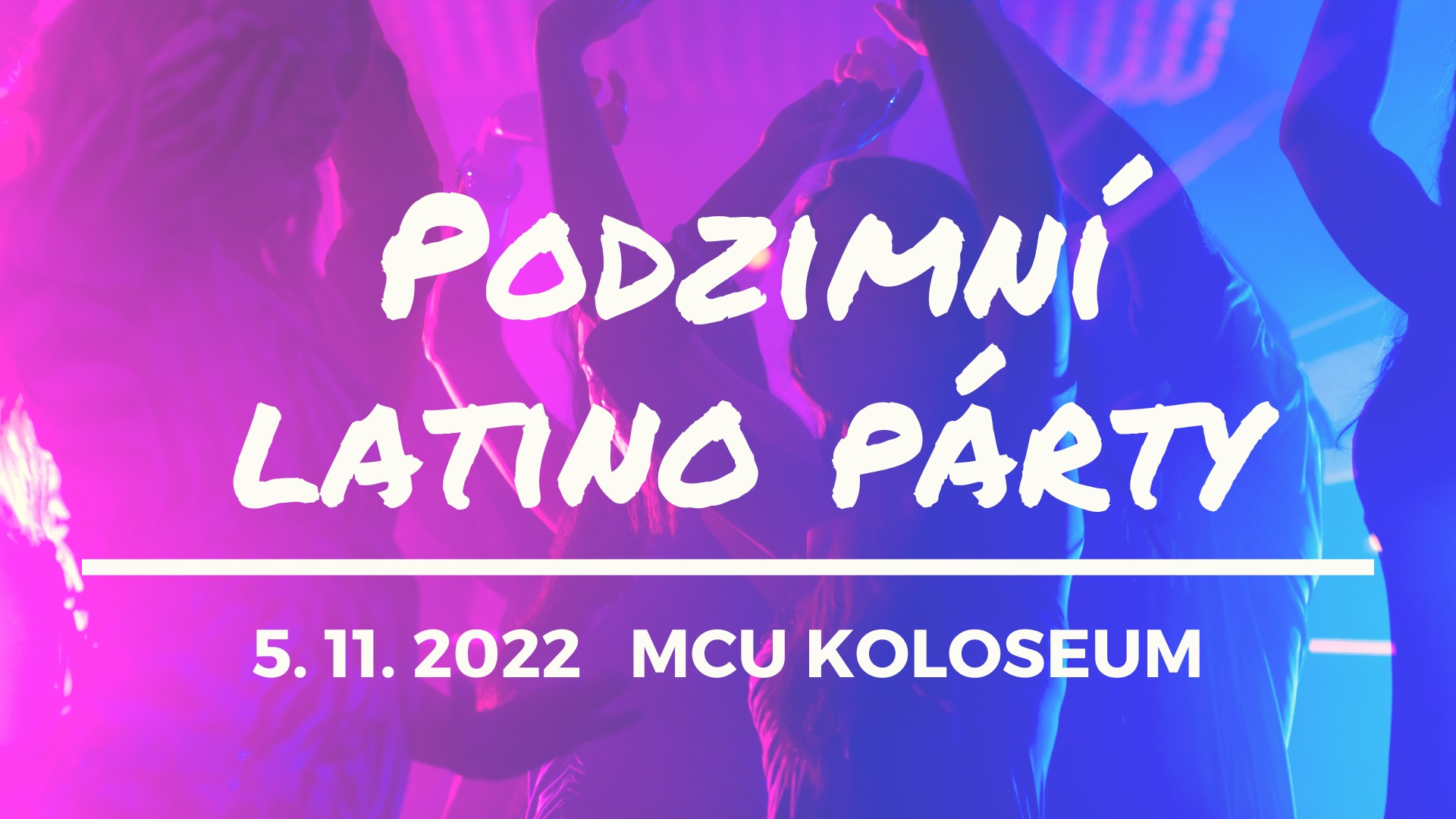 Podzimní latino párty s workshopy v MCU Koloseum Liberec