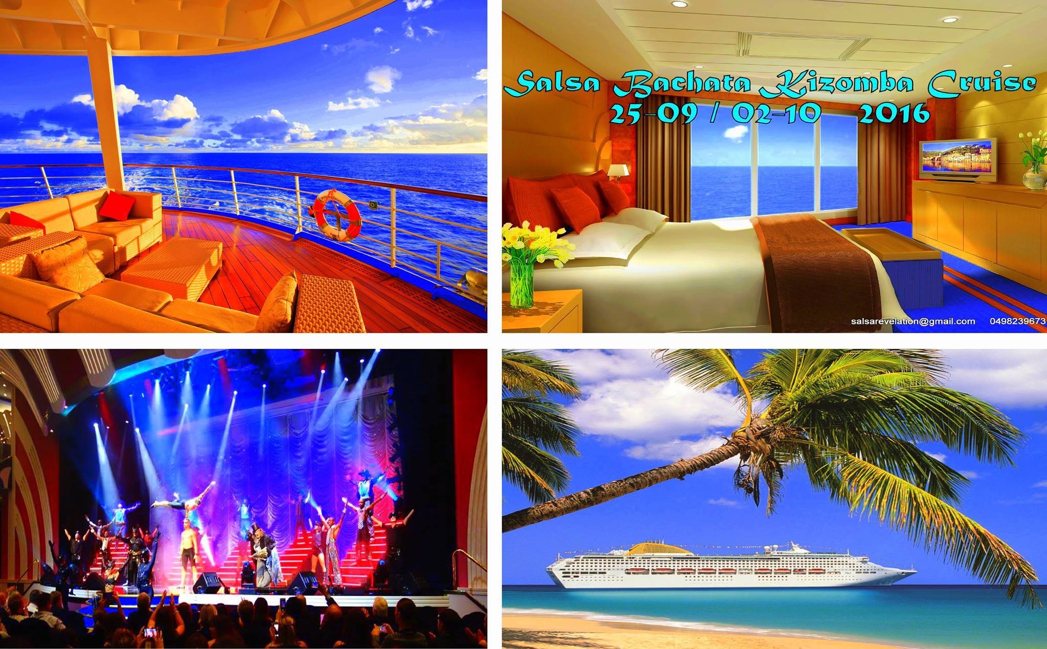 Na Passada & friends join Salsa, Bachata & Kizomba cruise