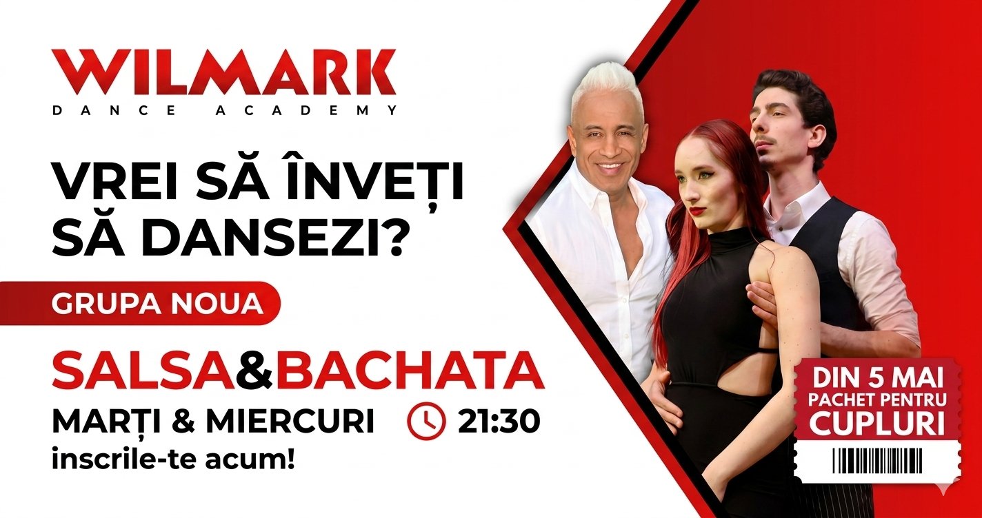 CURS NOU DE SALSA & BACHATA