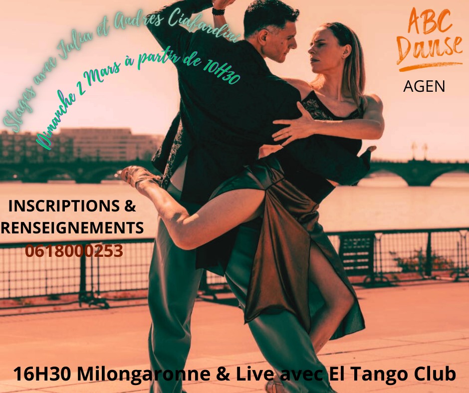Stages et Milongaronne Live + Dj