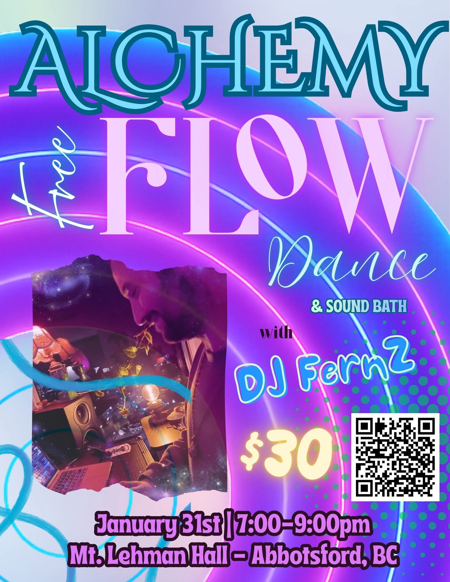 Alchemy Free Flow Dance & Sound Bath - DJ FernZ and Forest Floor Sound