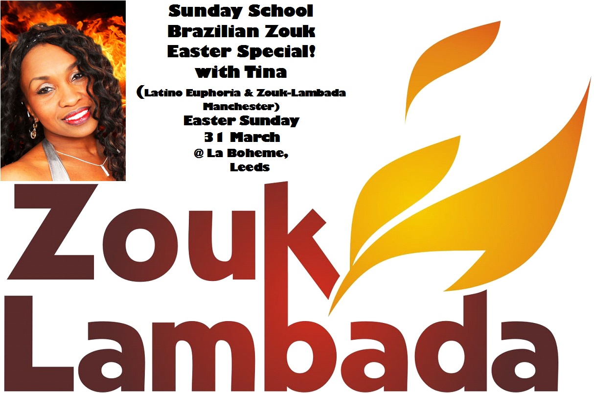 Sunday School Easter Zouk Special - 31 March @ La Boheme