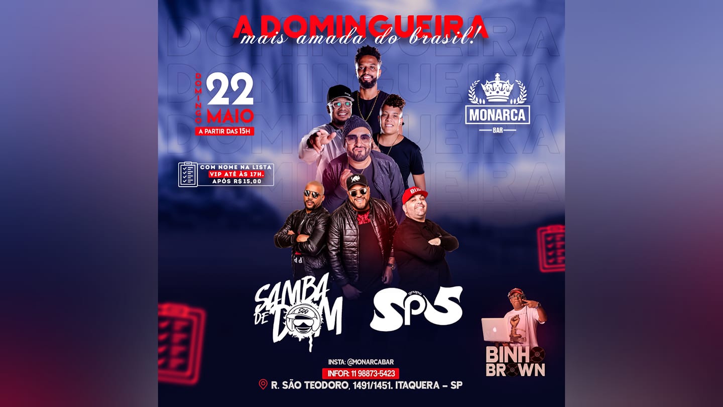 SAMBA DE DOM E GRUPO SP5