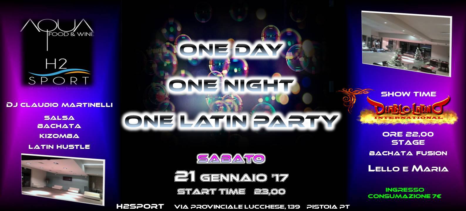 Pistoia Latin Party 21 Gennaio'17