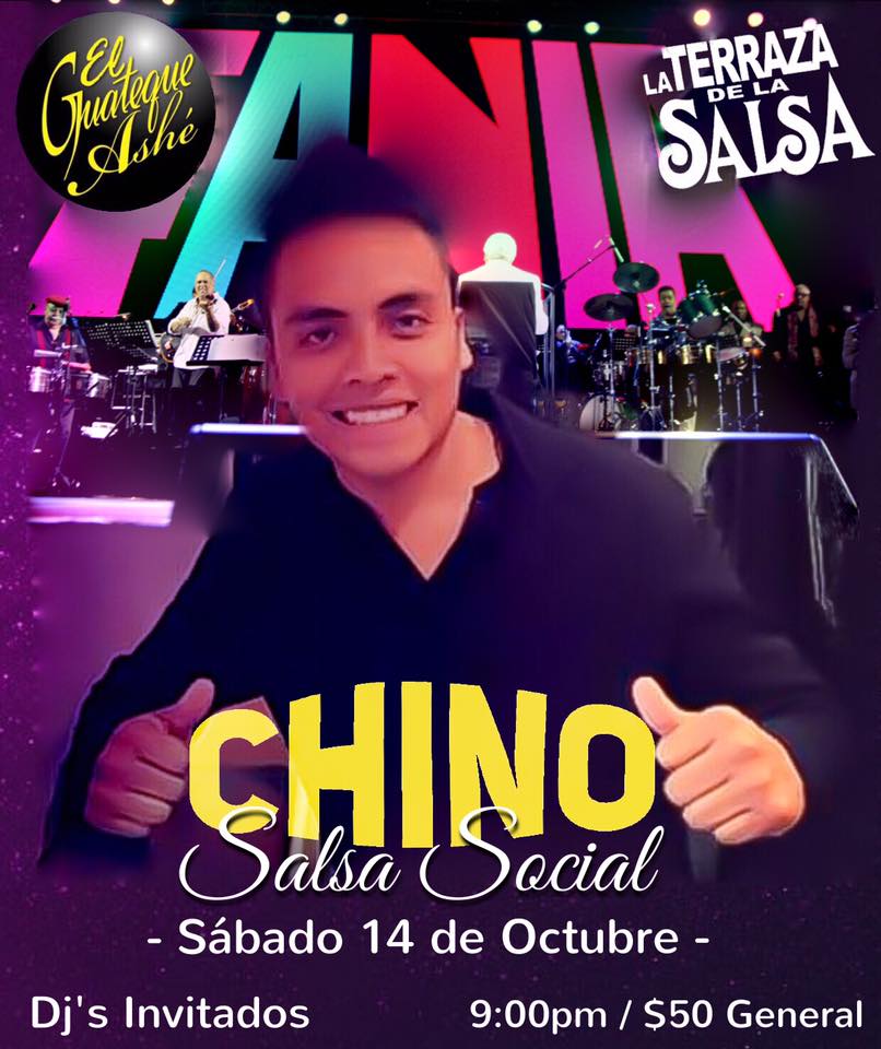 CHINO Salsa Social Festejare mi cumpleaños en La Terraza de la Salsa