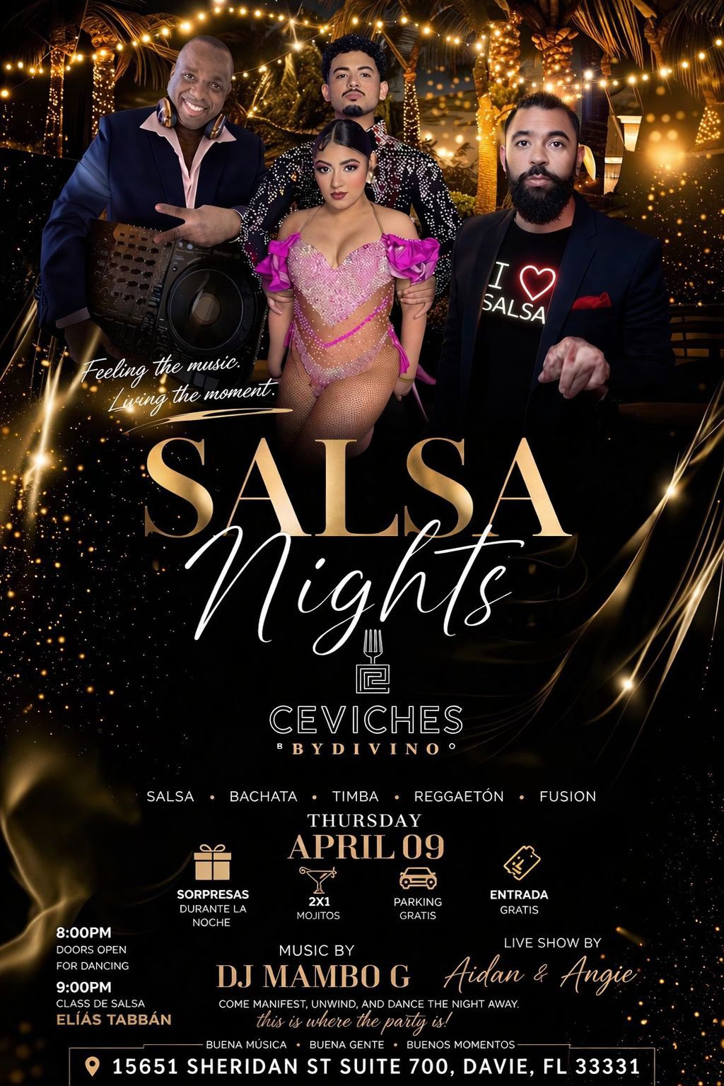 Salsa night by Divinos