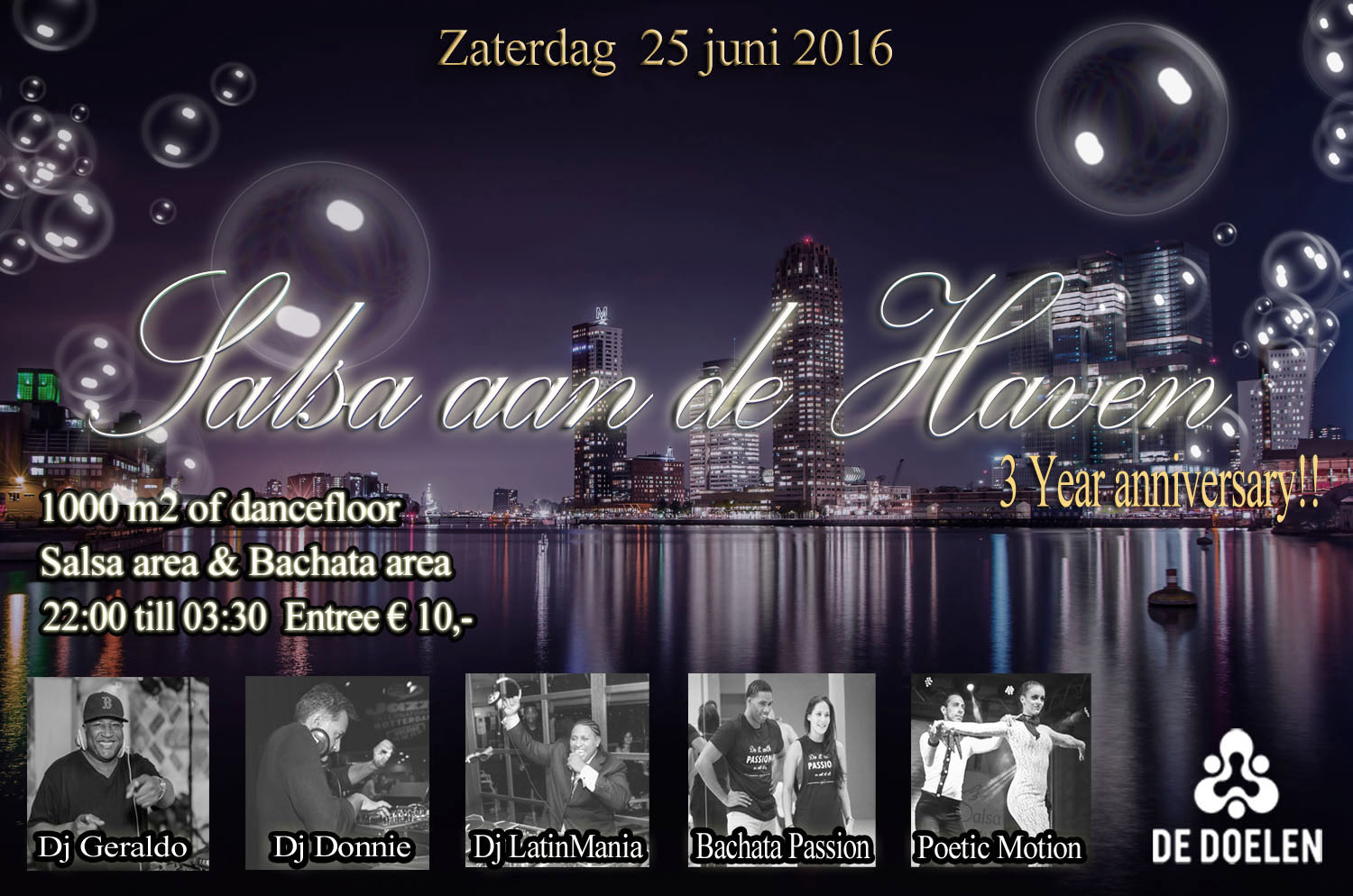 Salsa aan de Haven 3 year anniversary!! - Salsa & Bachata area