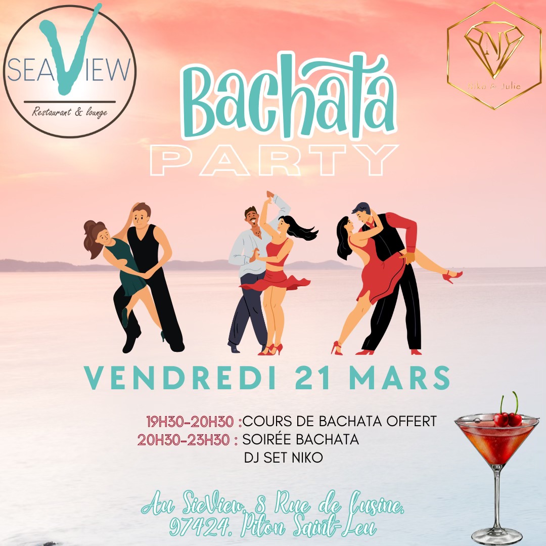 Soirée BACHATA au Seaview - Vendredi 21 mars