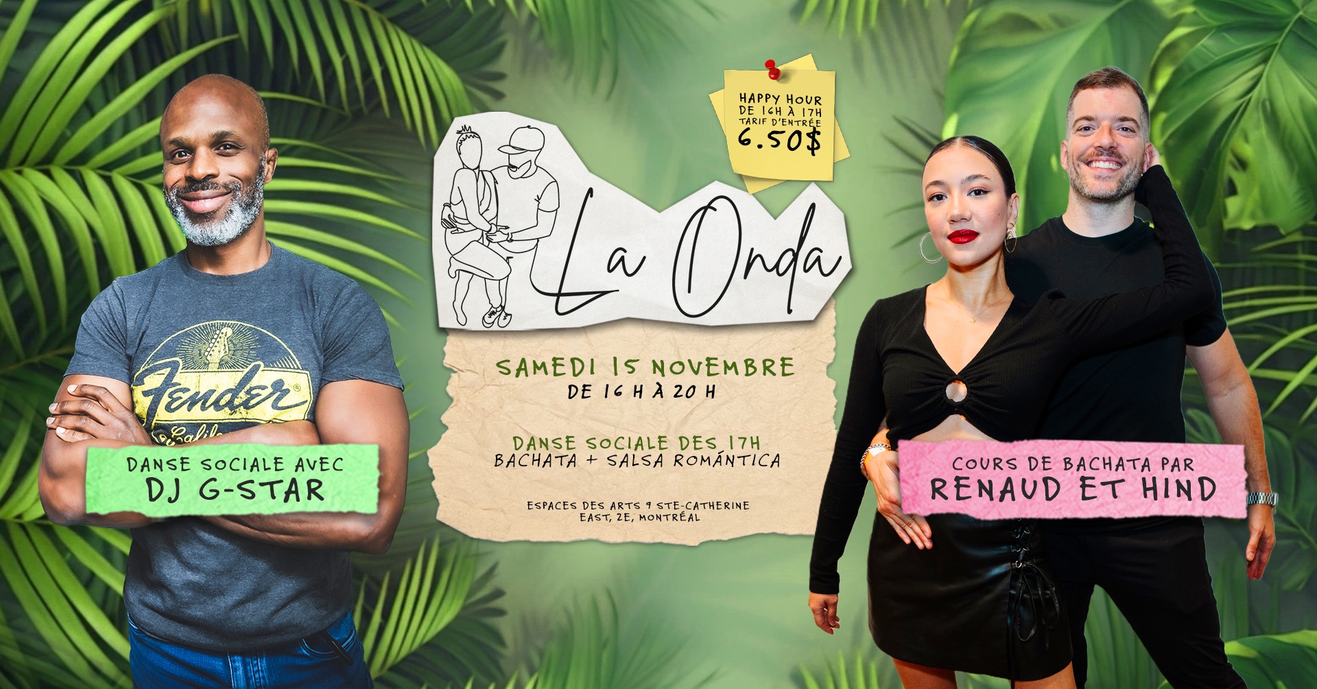 La Onda - 15 novembre (Bachata) ✨💚