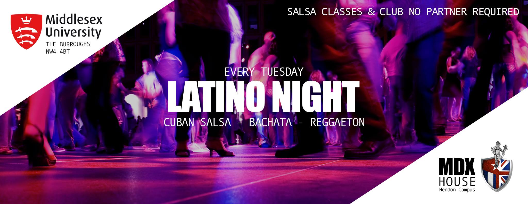UNIVERSITY SALSA CLASSES & CLUB Tuesdays