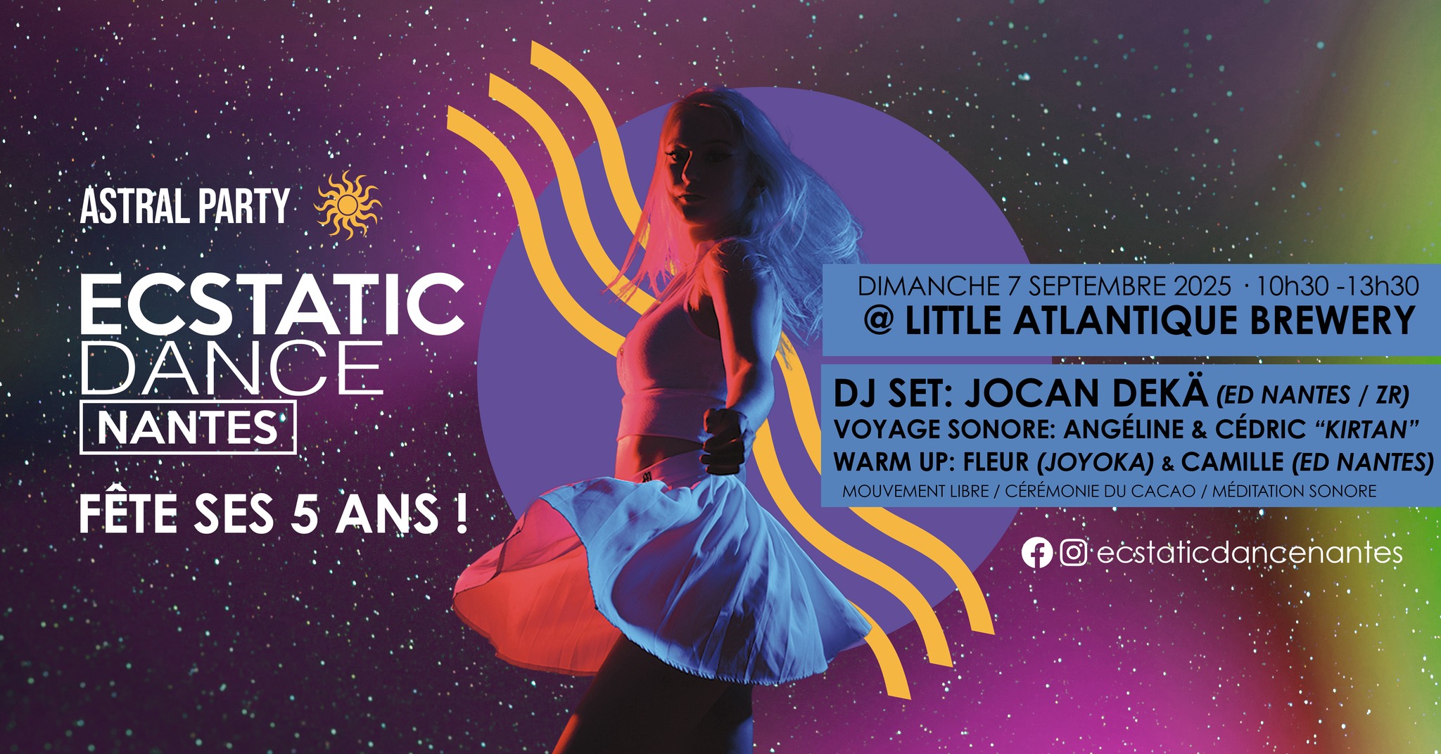 ASTRAL PARTY - 5 ANS D'ECSTATIC DANCE NANTES !