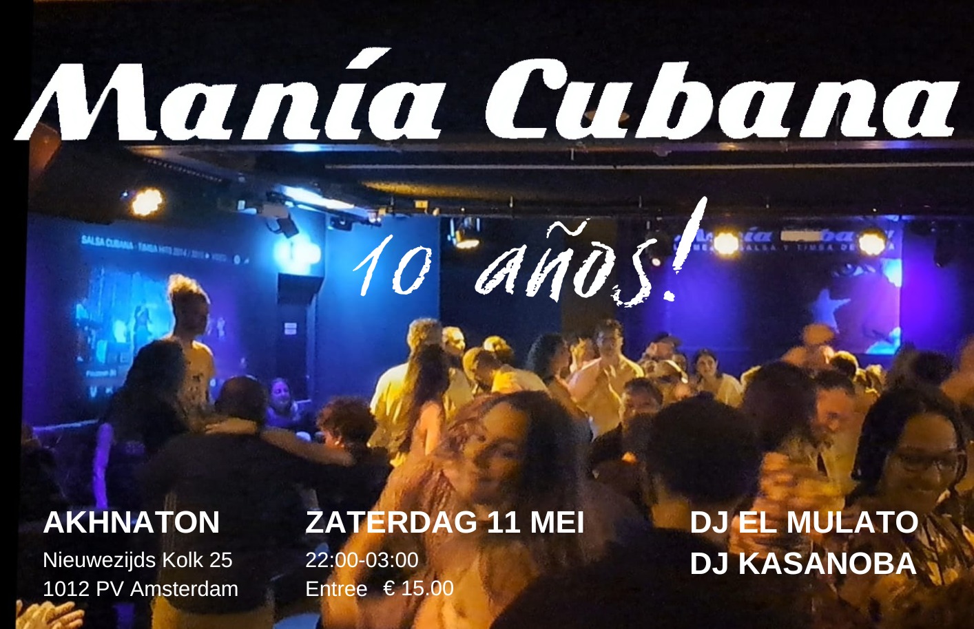 Manía Cubana 10 años!