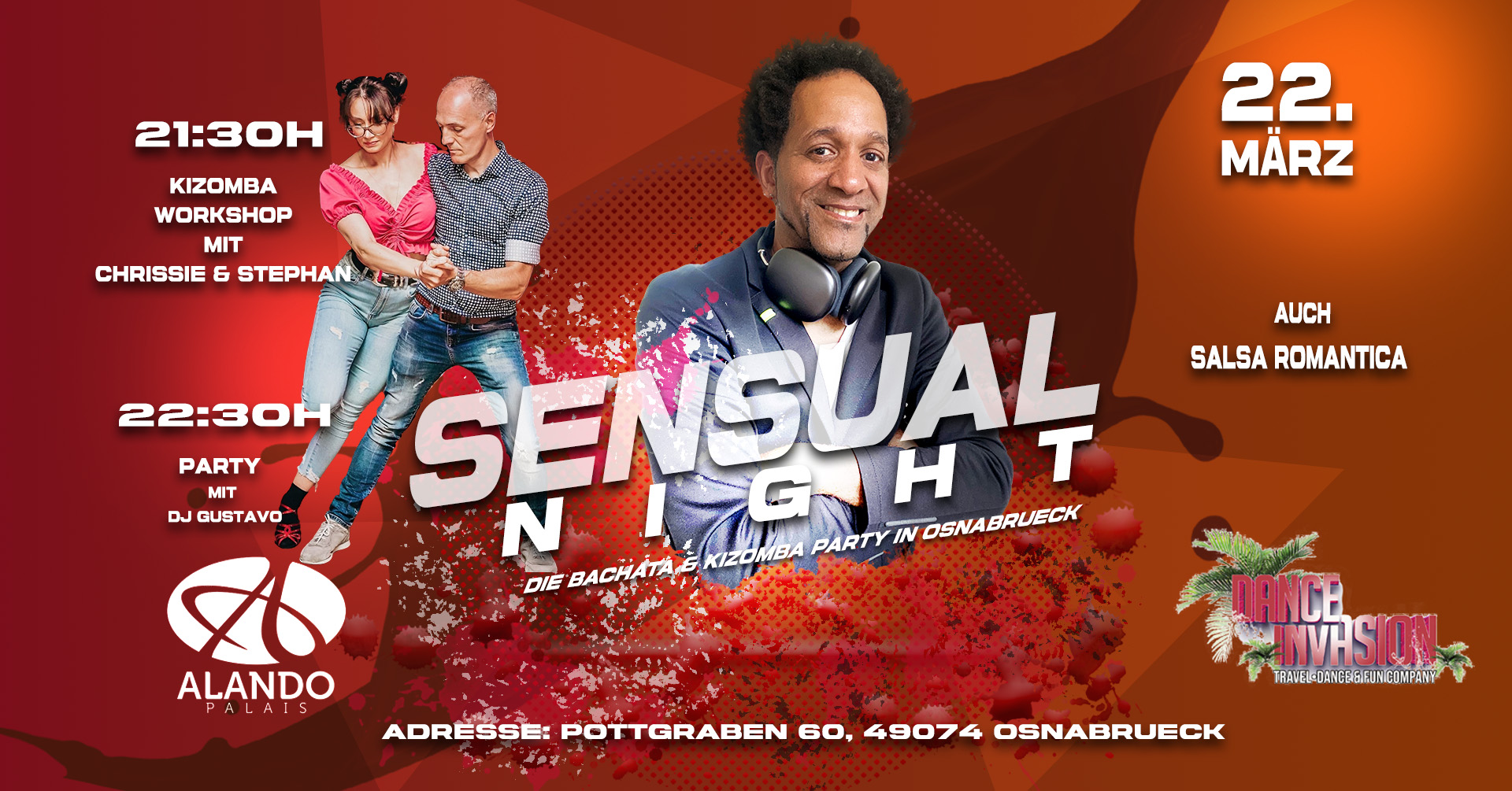 Sensual Night - Bachata & Kizomba Party in Osnabrück