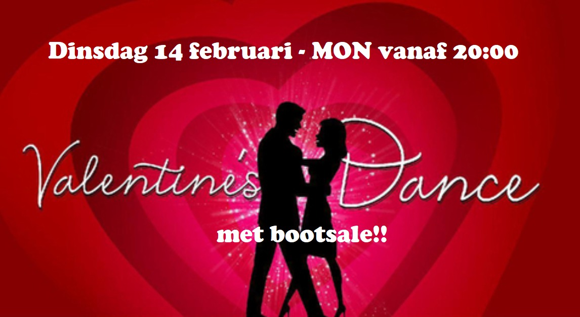Valentines Dance met Bootsale - Drescode: Rood