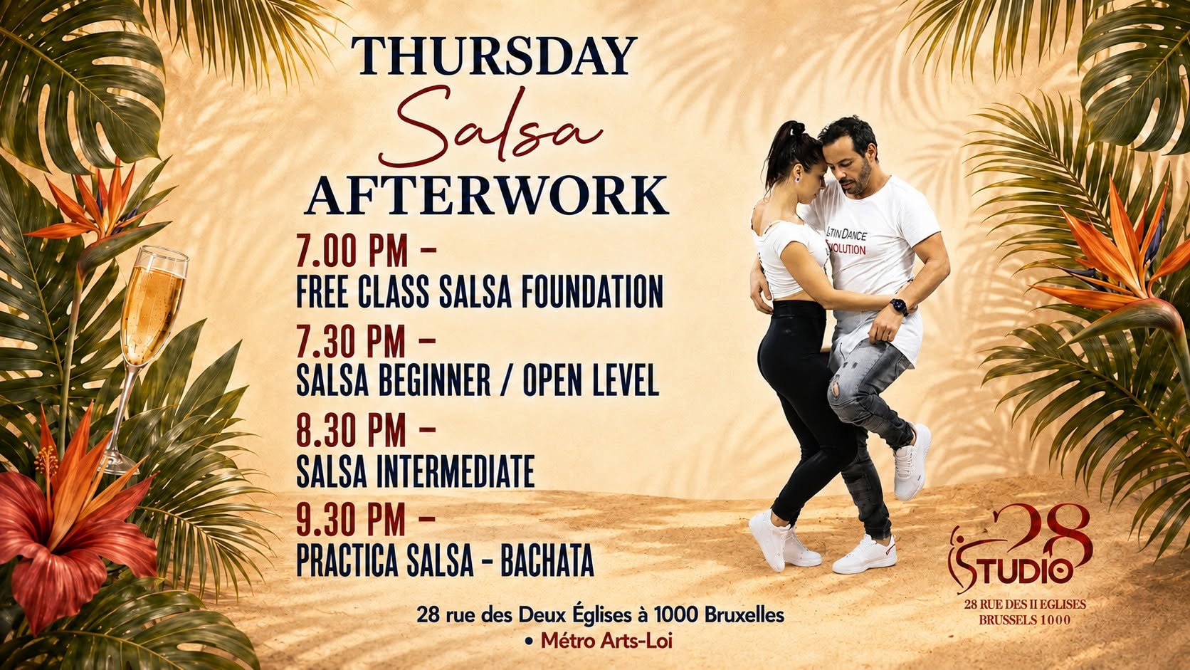 𝐒𝐚𝐥𝐬𝐚 𝐑𝐨𝐦𝐚𝐧𝐭𝐢𝐜𝐚 𝐈𝐧 𝐓𝐡𝐞 𝒞𝒾𝓉𝓎 -Afterwork