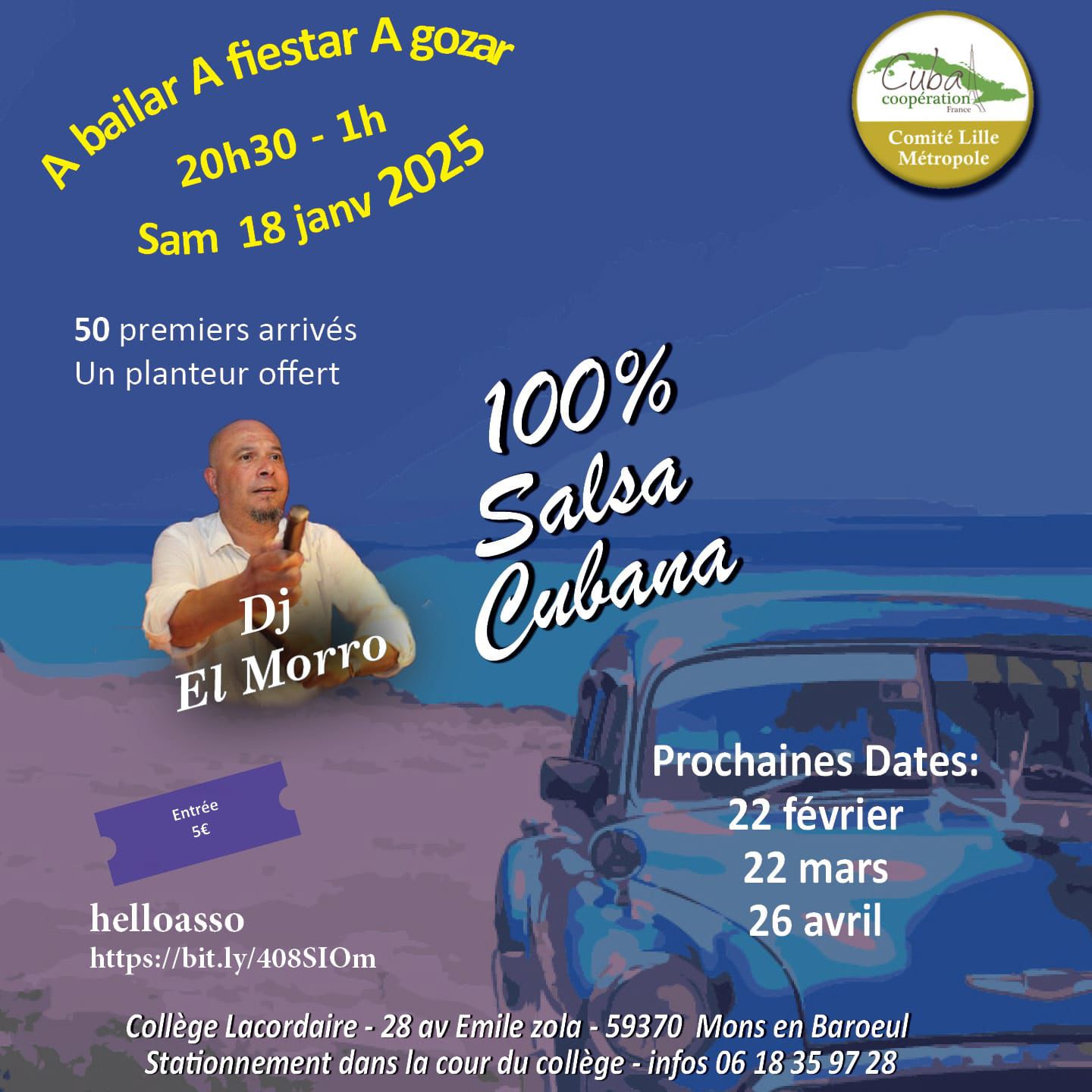 100% Salsa Cubana por Cubacoop Lille