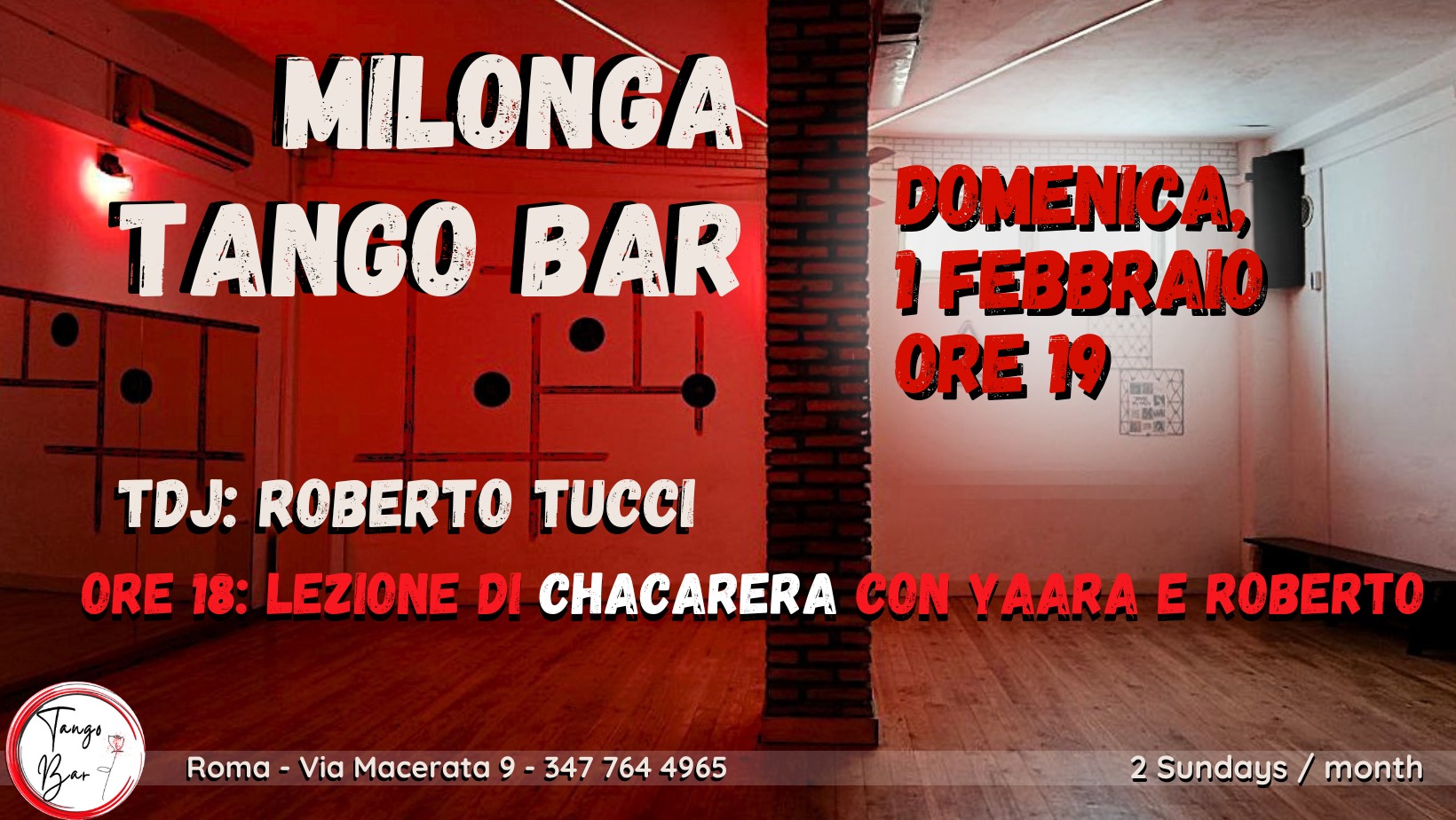 MILONGA TANGO BAR - Lezione Chacarera!