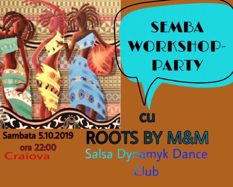 Semba curs & Party with Mari & Mirel Roots by M&M