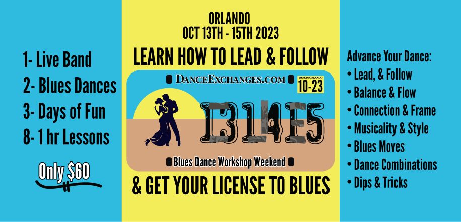 Orlando Advance Your Dance Blues Weekend!