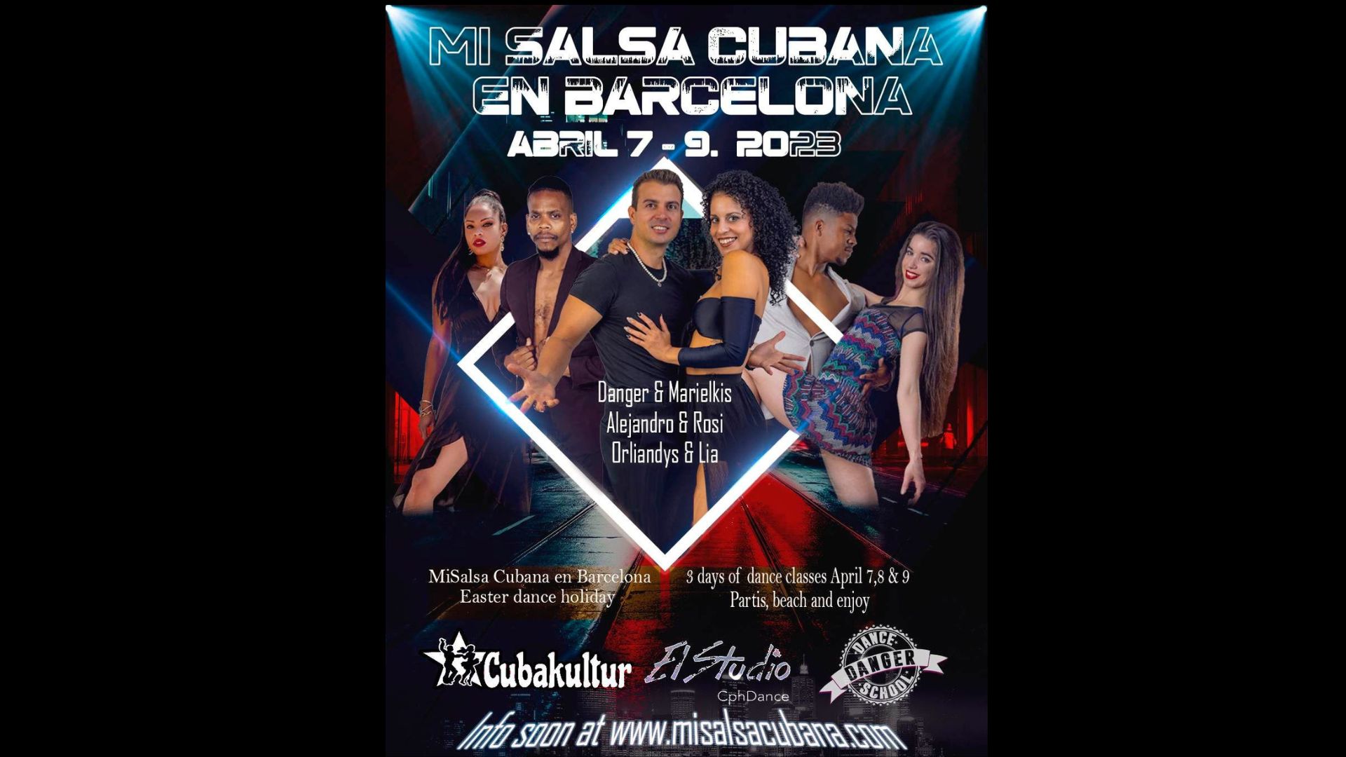 Mi Salsa Cubana Camp in Barcelona 7th-9th April 2023