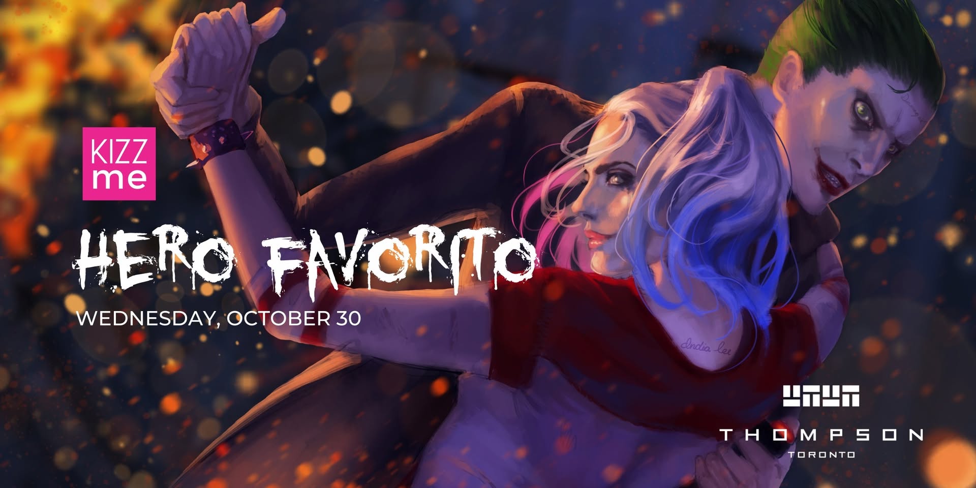 KizzMe Hero Favorito Halloween Bachata Kizomba Dance Party