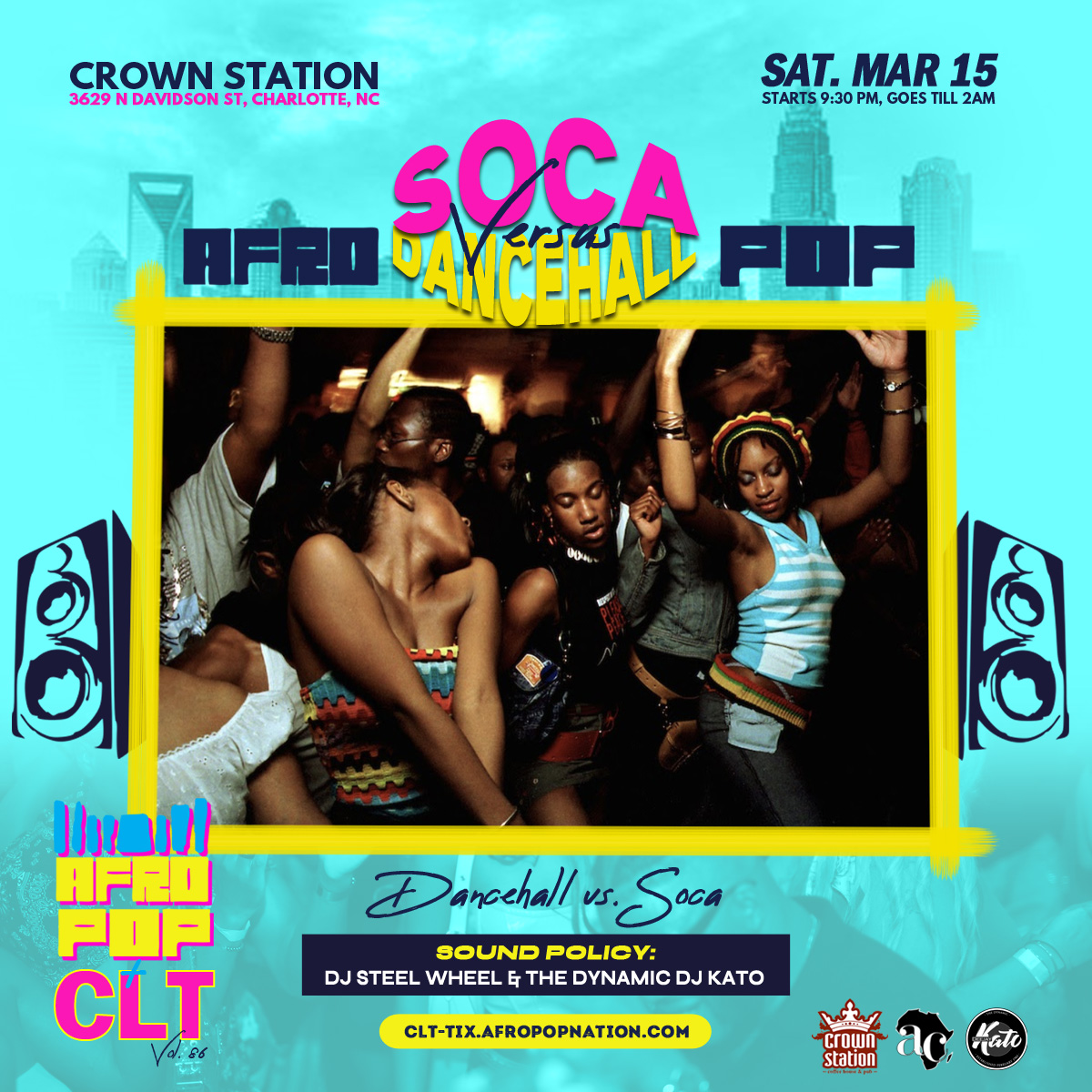AfroPop! Charlotte, Vol.86: Soca versus Dancehall