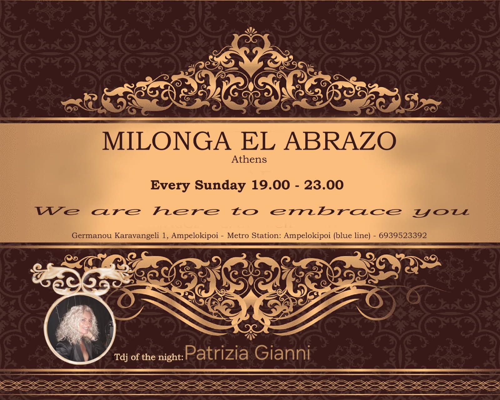 Milonga El Abrazo Πρώτη της χρονιάς !!!