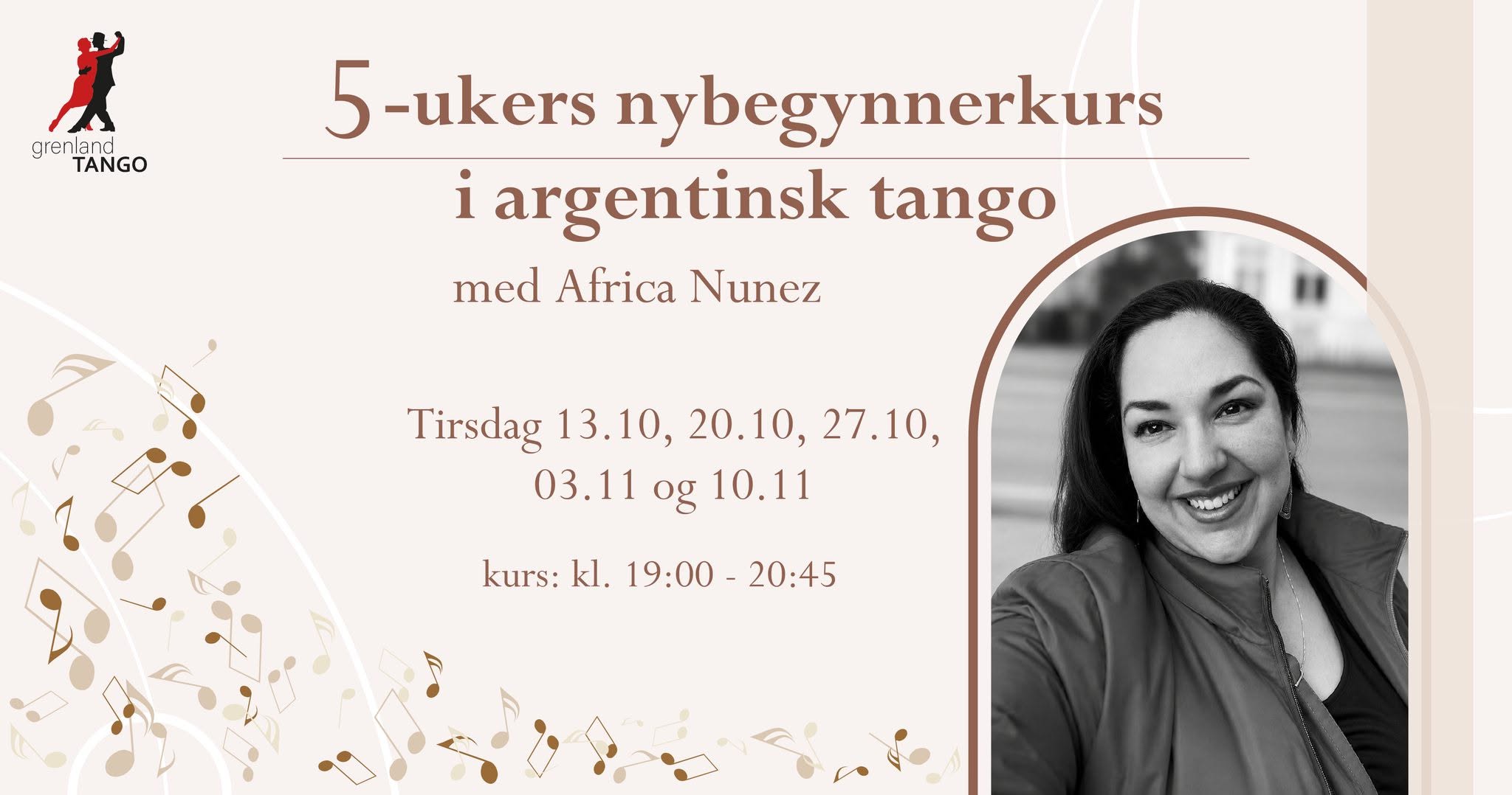 5-ukers nybegynnerkurs i argentinsk tango med Africa