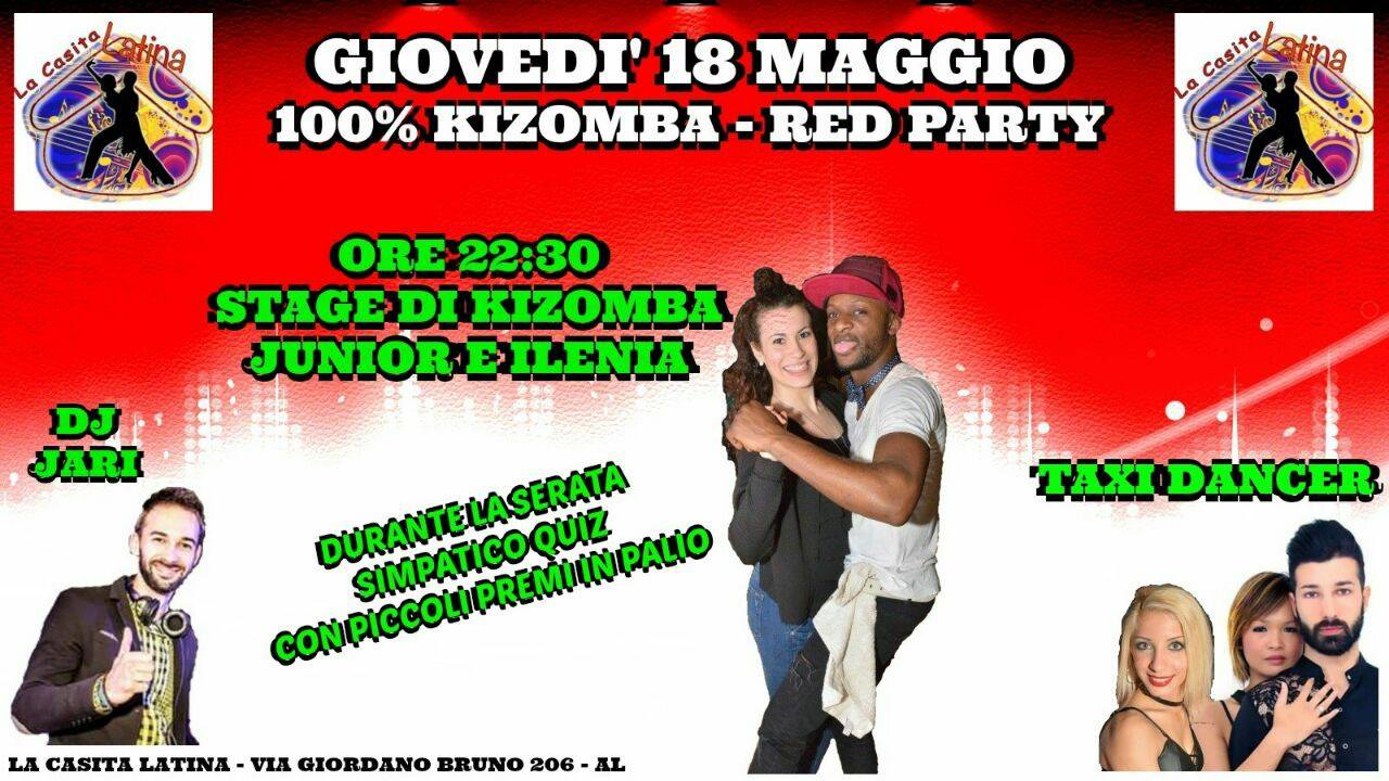 Giovedì 100% Kizomba + Stage@La Casita Latina