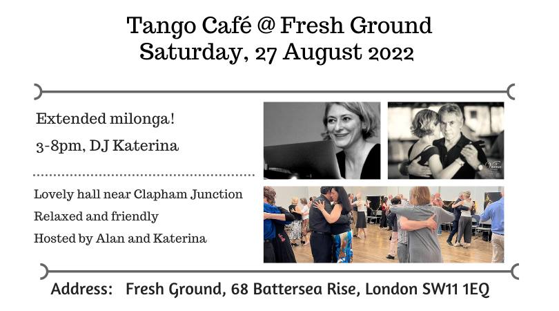 Tango Café - extended milonga