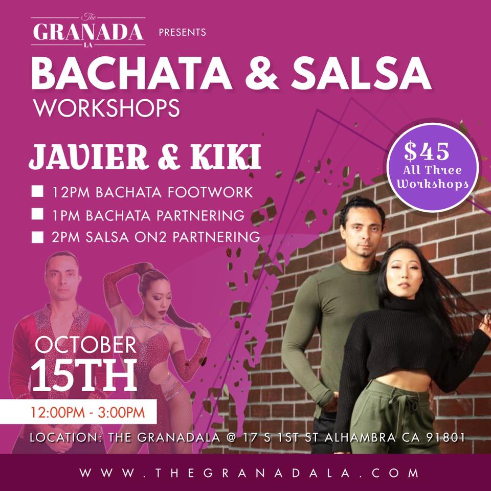 Javier & Kiki Bachata & Salsa Workshops at Granada