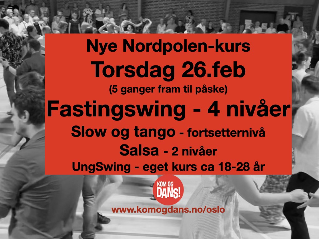 Swing - Salsa - Tango: nye kurs