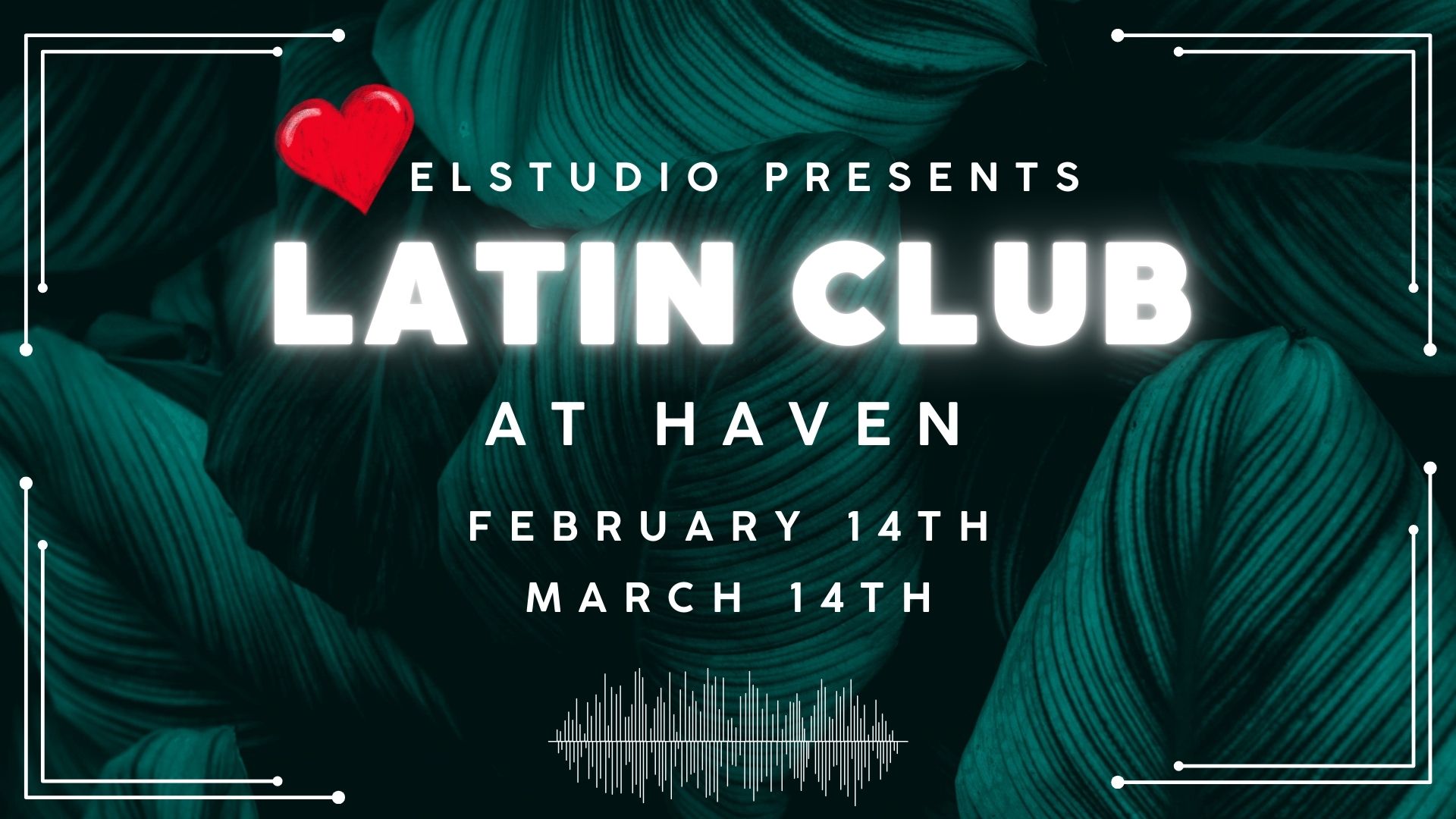 LATIN CLUB with ELSTUDIO at HAVEN Full of Salsa, Bachata, Merengue, Reggaeton and Dembow! 🎶💃🕺