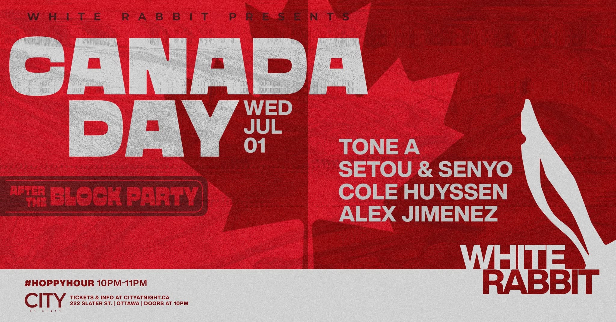 White Rabbit x City At Night: After The Block Party
