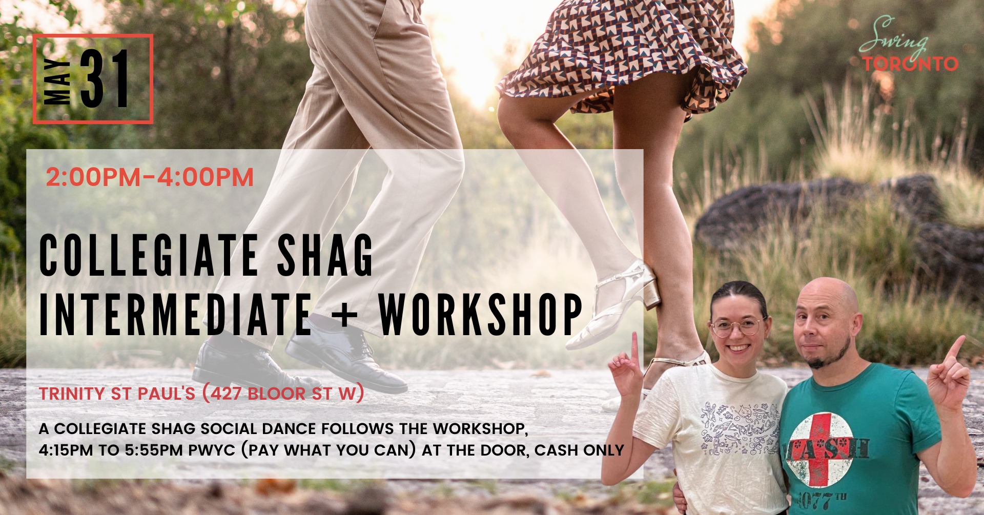 Collegiate Shag Intermediate+ Workshop!