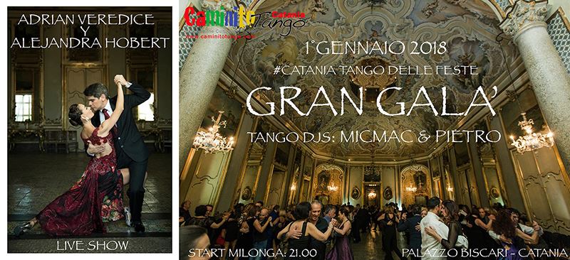 CataniaTangoDelleFeste - Gran Galà - Palazzo Biscari 1 gennaio